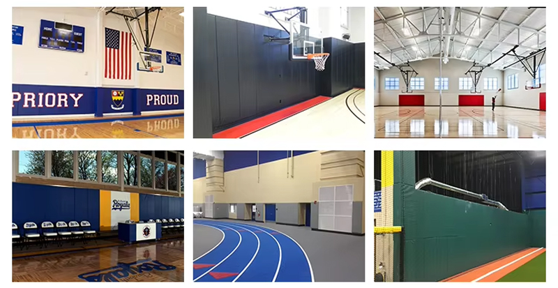 Customized Professional Grade Sports Protection Wall Mat Customized Professional Grade Sports Protection Wall Mat